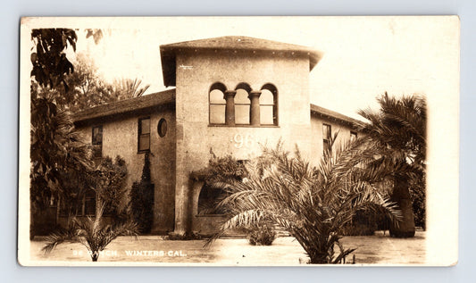 Winters California 96 Ranch Pearse 1910 Postcard RPPC Posted Undivided Back