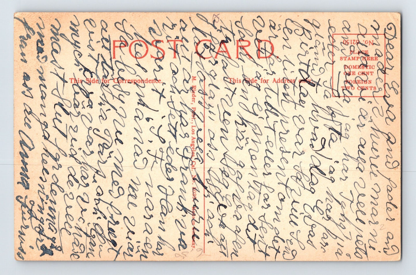 Mendocino California High Pole Hop Yard Farming 1910s Postcard Unposted