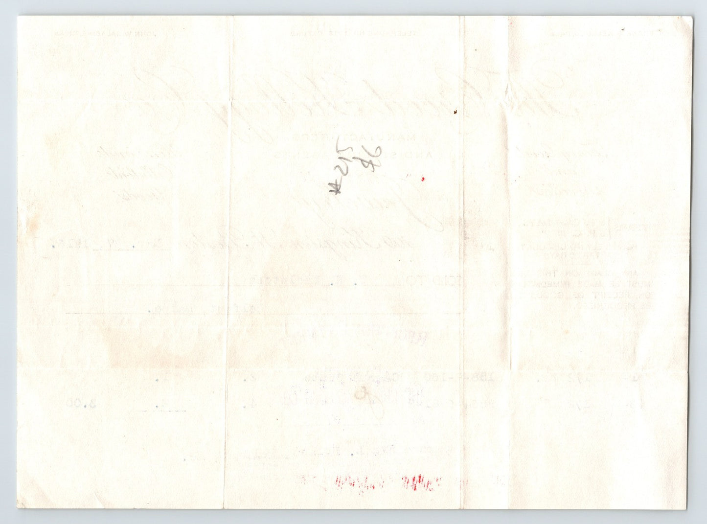 Boston Massachusetts 1916 Creed Kellogg Jewelry Billhead 8.5 x 6