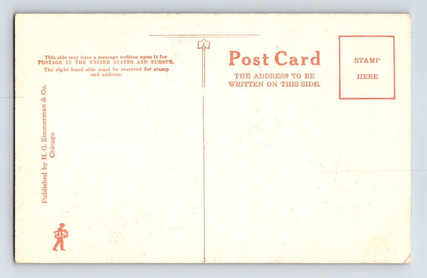 San Jacinto California Falls Landscape 1910s Postcard Unposted Divided Back