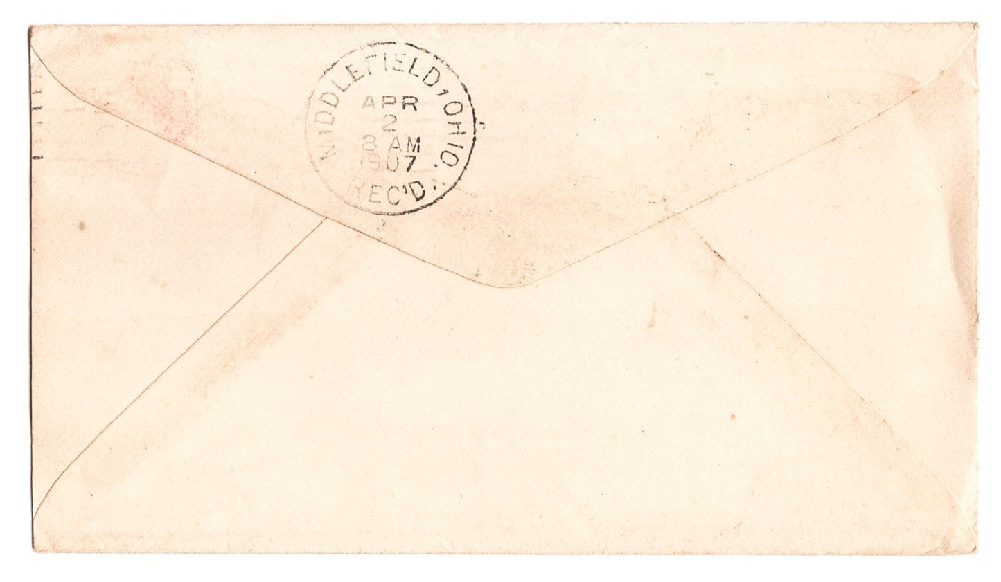 Cleveland Ohio 1907 Root McBride Billhead + Envelope Cover