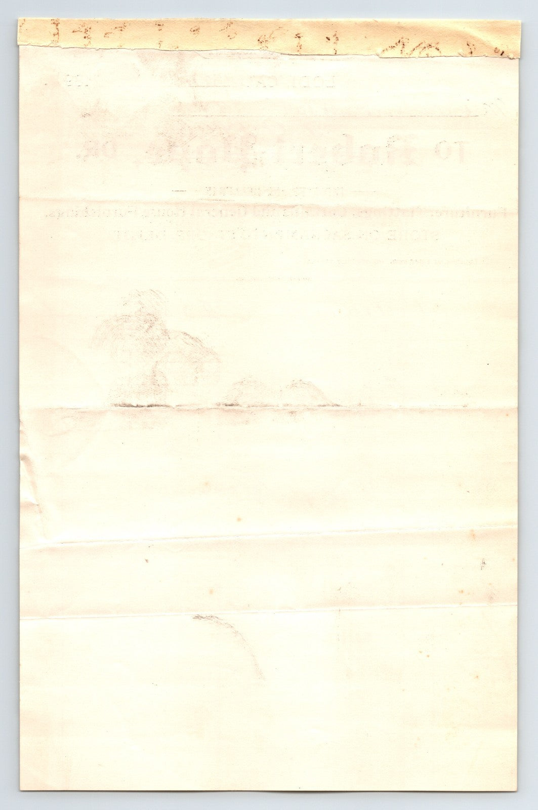 Lodi California Robert Pope Furniture House 1897 Billhead 8 x 5.5