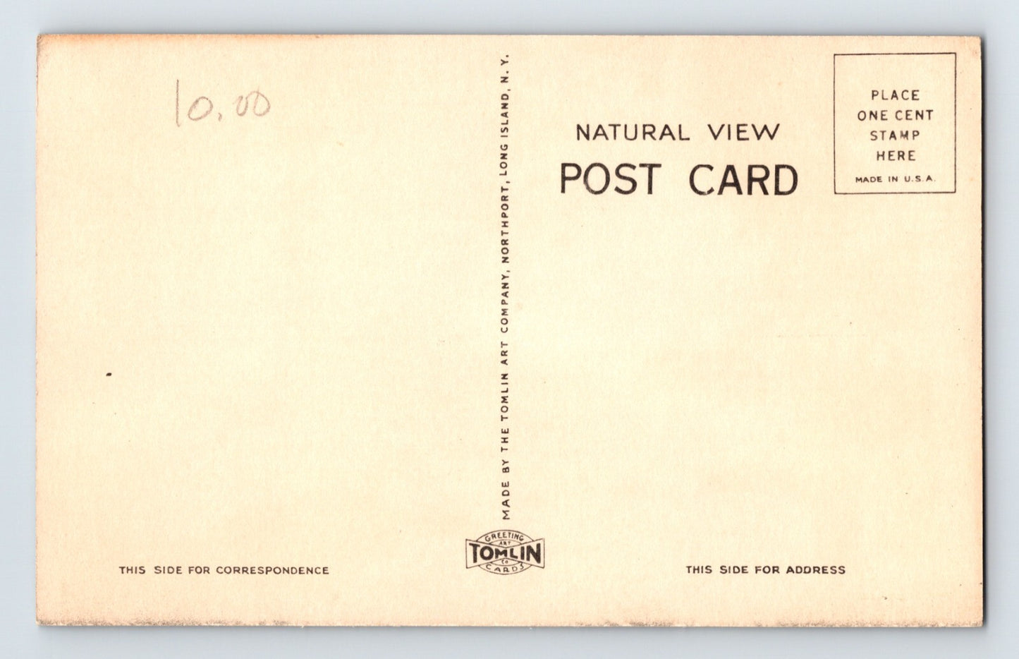 Bayville New York Long Island Mill Pond 1940s Postcard Unposted