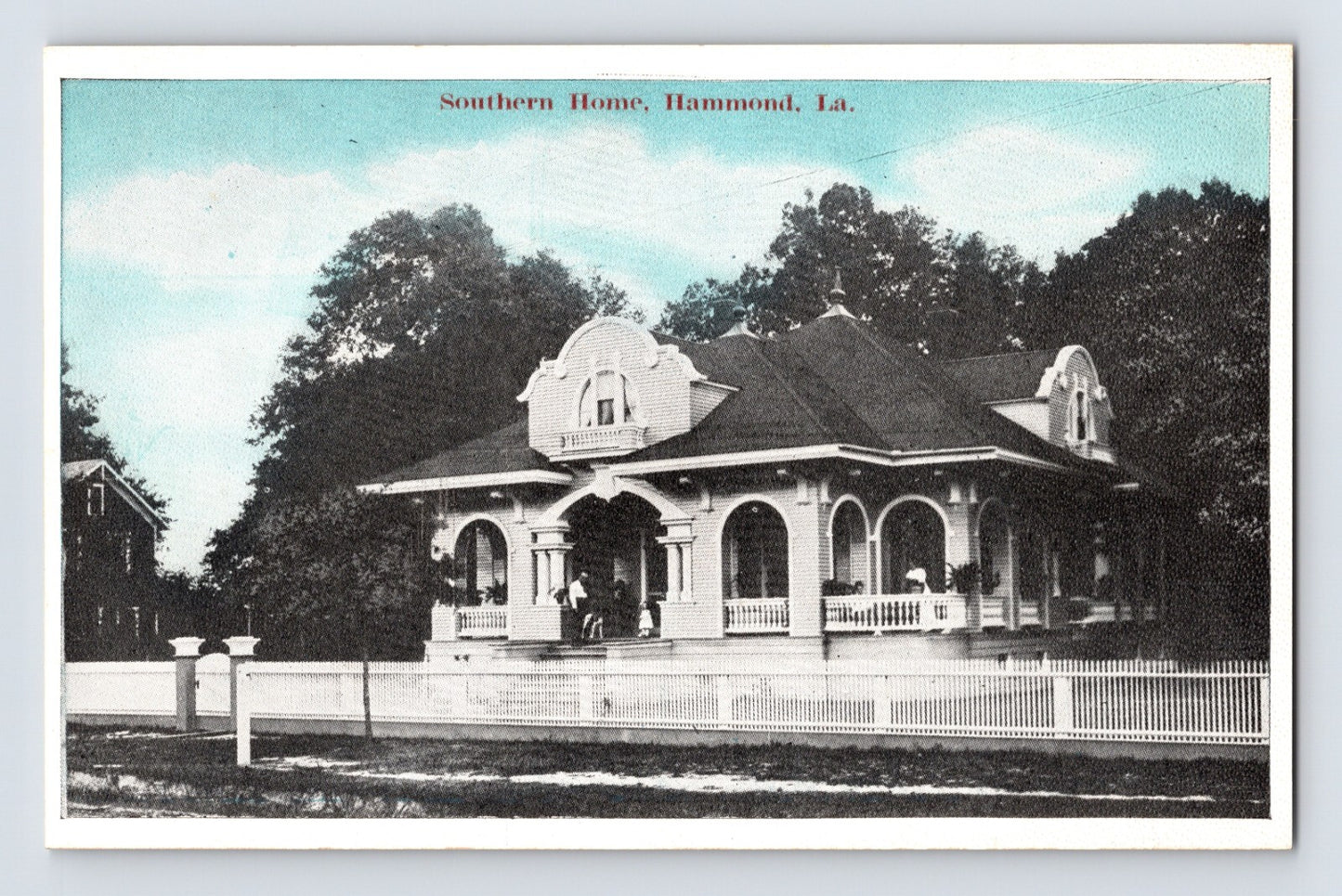 Hammond Louisiana Southern Home 1910s Postcard Unposted Divided Back
