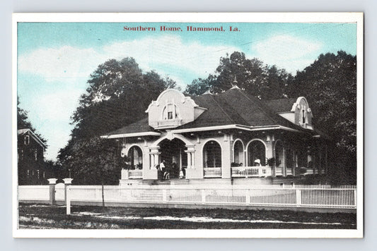 Hammond Louisiana Southern Home 1910s Postcard Unposted Divided Back