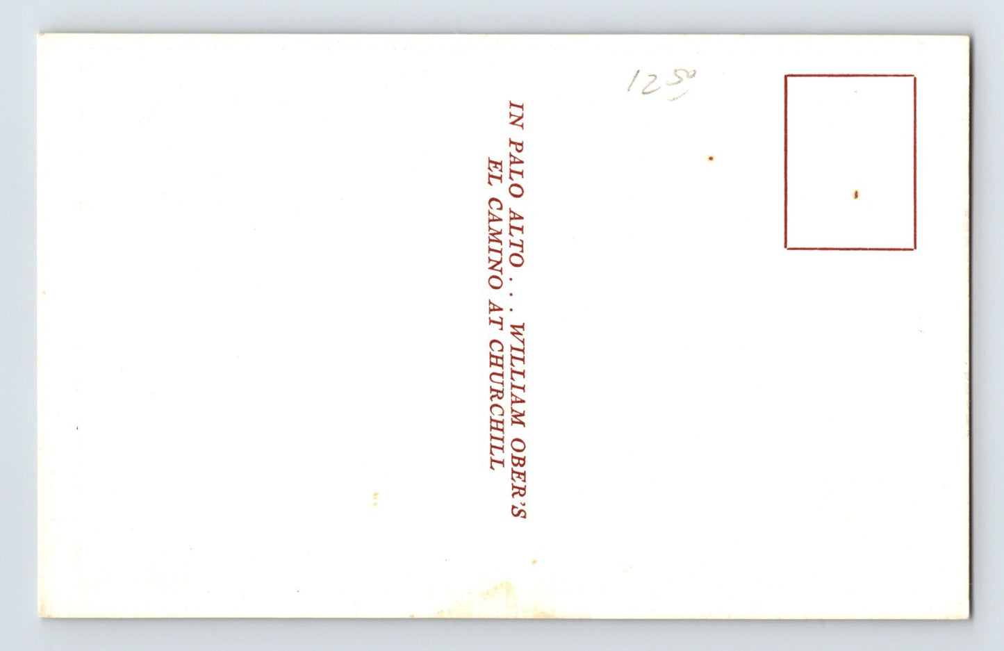 Carmel California William Ober Interior Furnishings 1960s Postcard Unposted