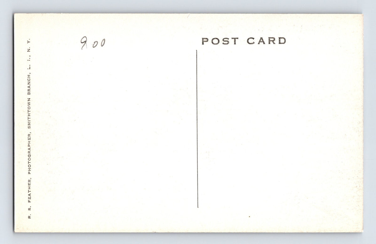Setauket New York Long Island Willow Lake Community House 1910s Postcard Unposted