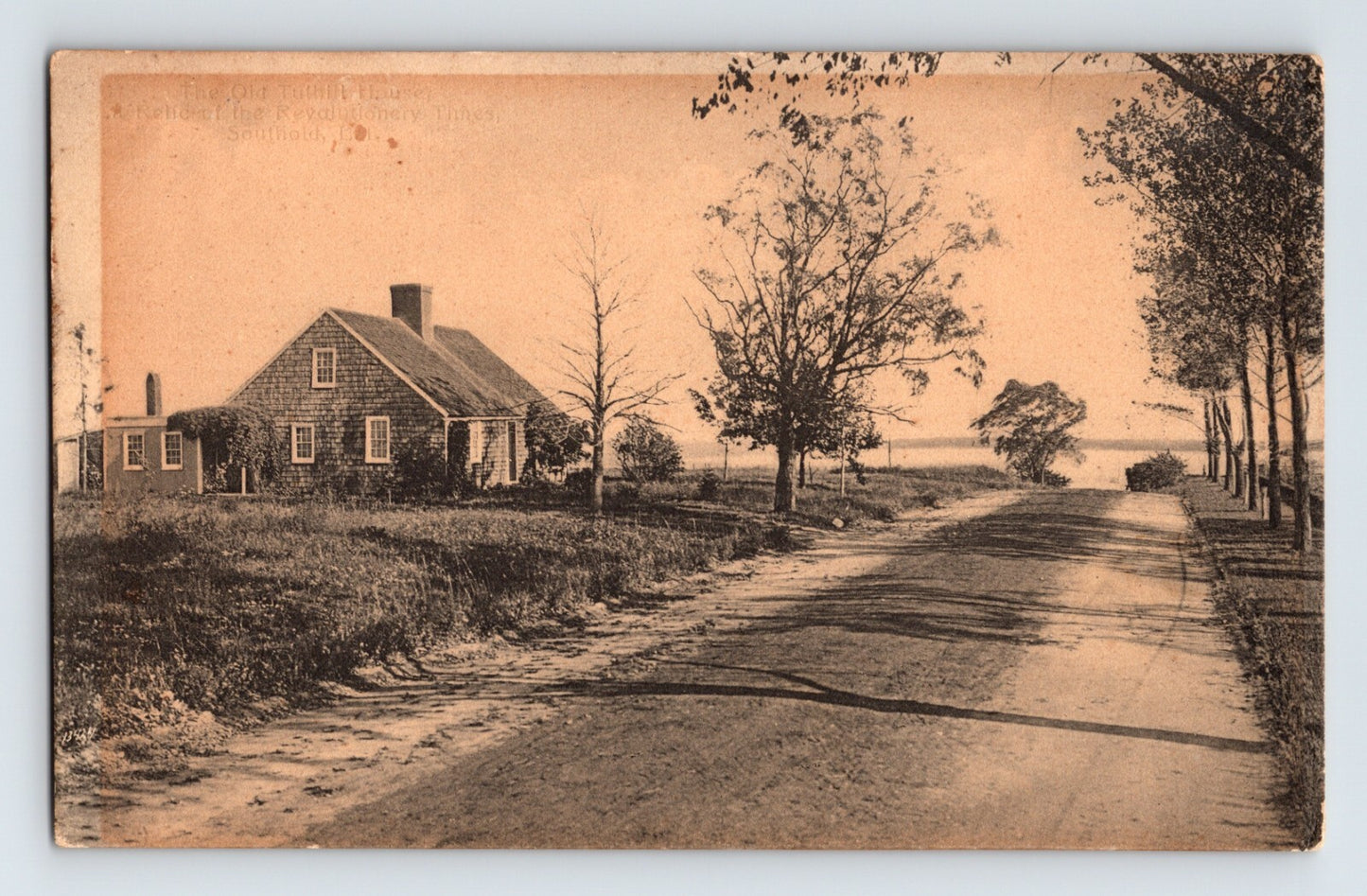 Southold New York Long Island Treehill House 1910s Postcard Unposted