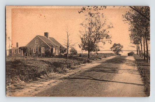 Southold New York Long Island Treehill House 1910s Postcard Unposted