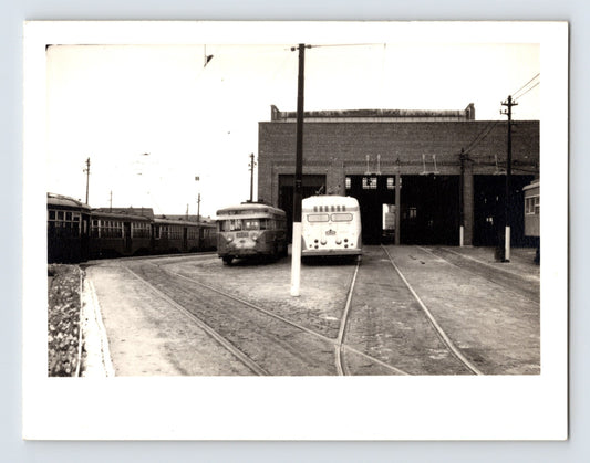 Brooklyn streetcar 1001 Cortelyou Road Flatbush Avenue at DeKalb Shops 1948