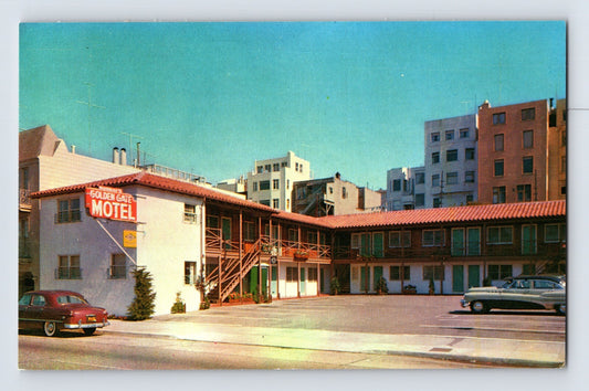 San Francisco California Murrays Golden Gate Motel 1960s Postcard Unposted