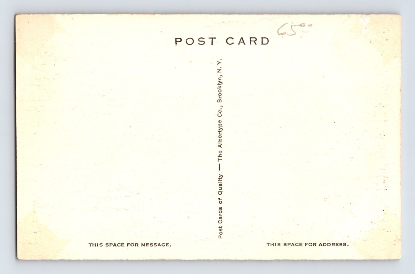 Merced California Seventeenth Street Downtown 1920s Albertype Postcard Unposted